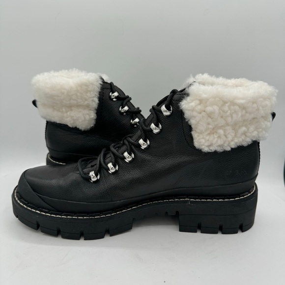 MARC FISHER CHIC STYLE CADE WOMENS ANKLE BOOT.  SIZE 7.5 COLOR BLACK. - Picture 5 of 9